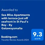 Sea Bliss With Terrace Just Off Seafront In - By Getawaysmalta *