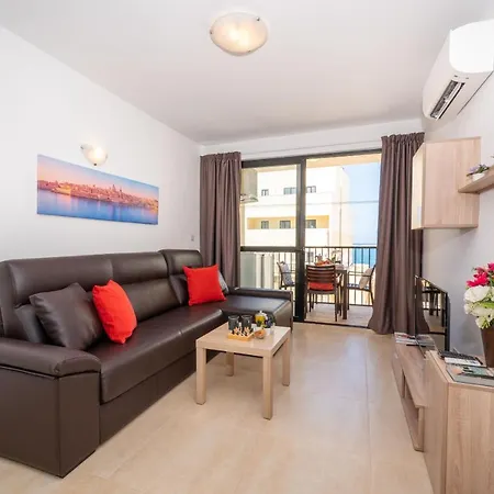 Sea Bliss With Terrace Just Off Seafront In - By Getawaysmalta *