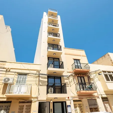 Sea Bliss With Terrace Just Off Seafront In St Paul's Bay - By Getawaysmalta Apartment St. Paul's Bay