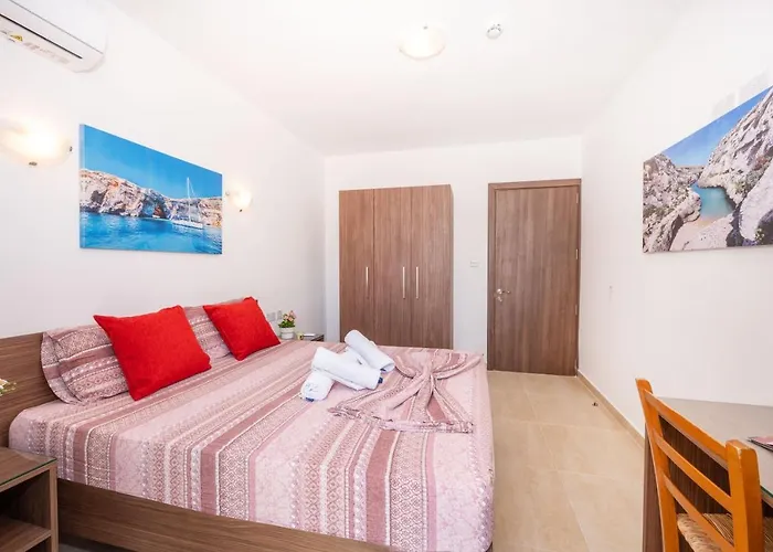 Sea Bliss With Terrace Just Off Seafront In - By Getawaysmalta