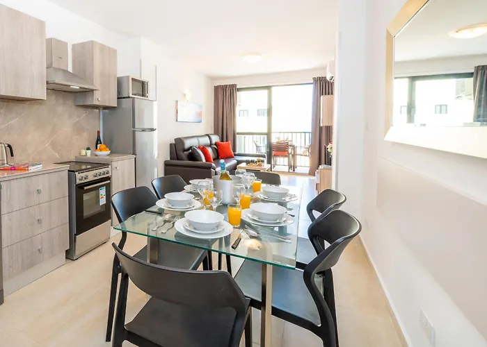 Sea Bliss With Terrace Just Off Seafront In - By Getawaysmalta